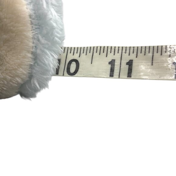 Ganz Baby Wuzzies Flatsie Puppy Stuffed Animal Baby Lovey Toy 10”x11” - Picture 7 of 7